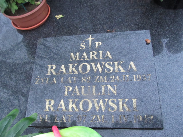 Paulin Rakowski Sierpc - Grobonet - Wyszukiwarka osób pochowanych