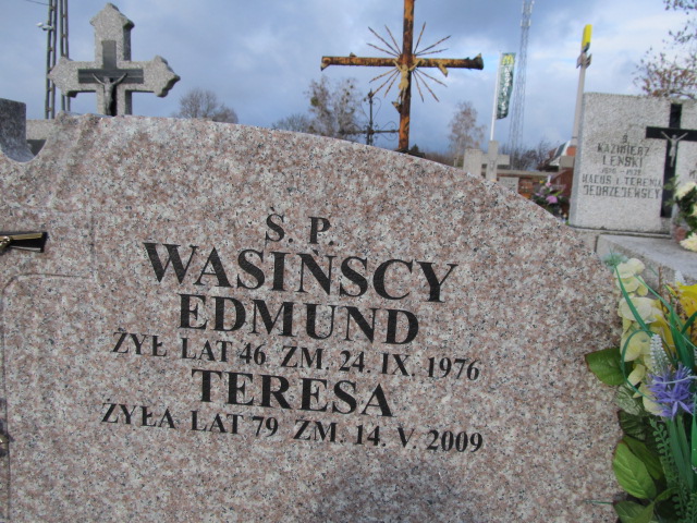Edmund Wasiński Sierpc - Grobonet - Wyszukiwarka osób pochowanych