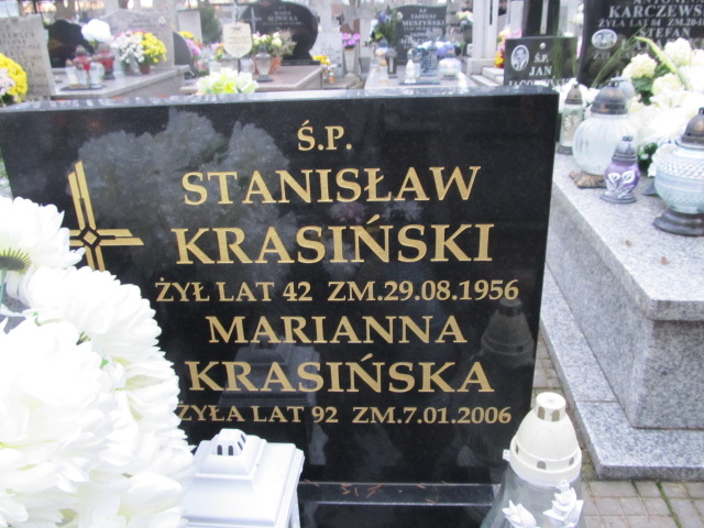 Stanisław Krasiński Sierpc - Grobonet - Wyszukiwarka osób pochowanych