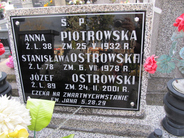 Anna Piotrowska Sierpc - Grobonet - Wyszukiwarka osób pochowanych