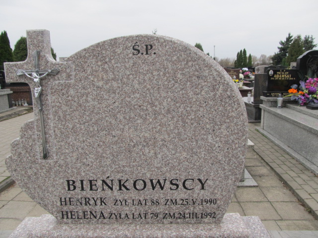 Henryk Bieńkowski Sierpc - Grobonet - Wyszukiwarka osób pochowanych