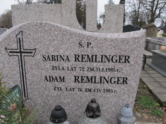 Adam Remlinger Sierpc - Grobonet - Wyszukiwarka osób pochowanych