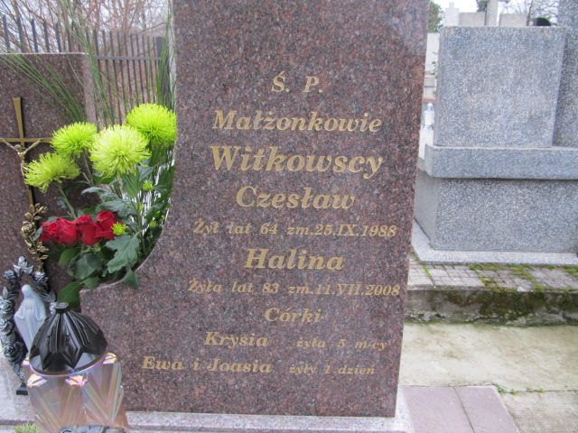 Czesław Witkowski Sierpc - Grobonet - Wyszukiwarka osób pochowanych